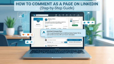 How to Comment as a Page on LinkedIn