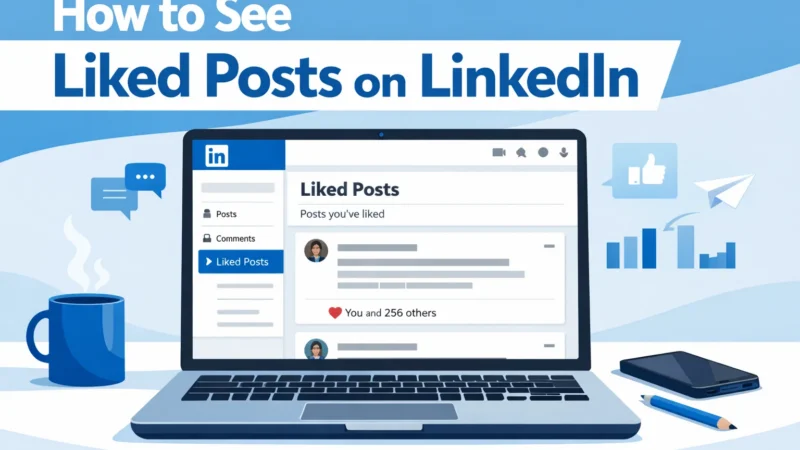How to See Liked Posts on LinkedIn