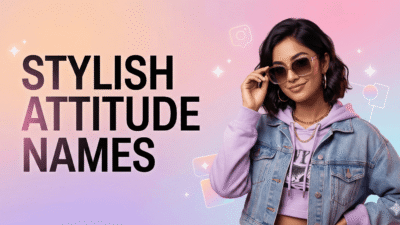 Stylish Attitude Names for Instagram for Girl (Indian Edition 2026)