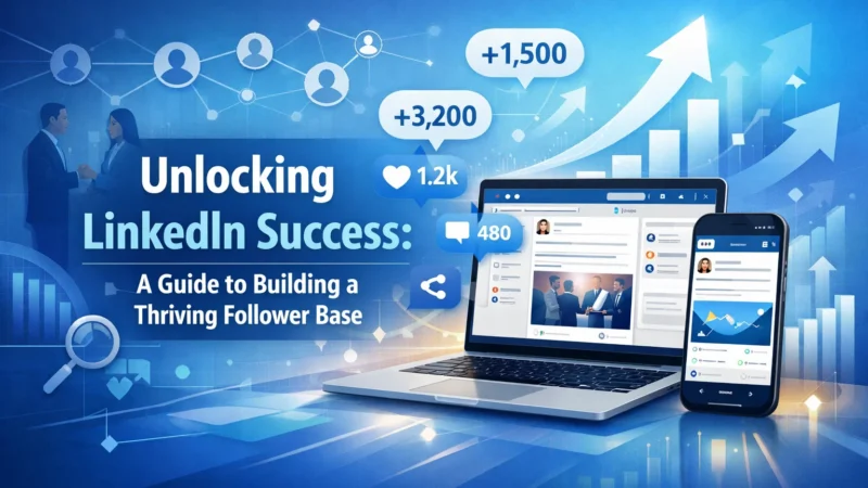 Unlocking LinkedIn Success: A Guide to Building a Thriving Follower Base